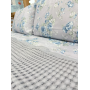 ETEHOMETEX ÇİFT KİŞİLİK HAVUZLU PİKE TAKIMI GRİ 8696474231883